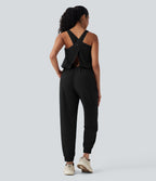 Combinaison workout Breezeful™ sans manches séchage rapide avec poches