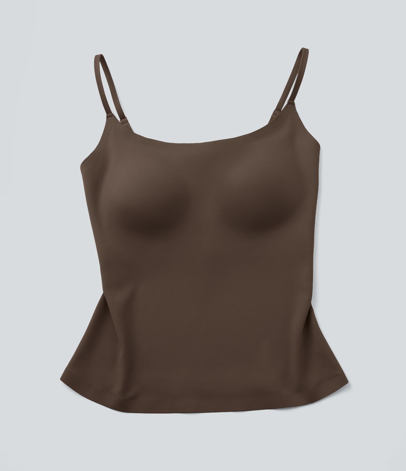 Débardeur décontracté à col rond et soutien-gorge intégré, bonnets BE