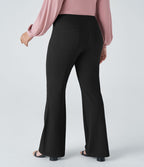 Pantalon tailleur taille haute grande taille Halara Flex™ avec poches