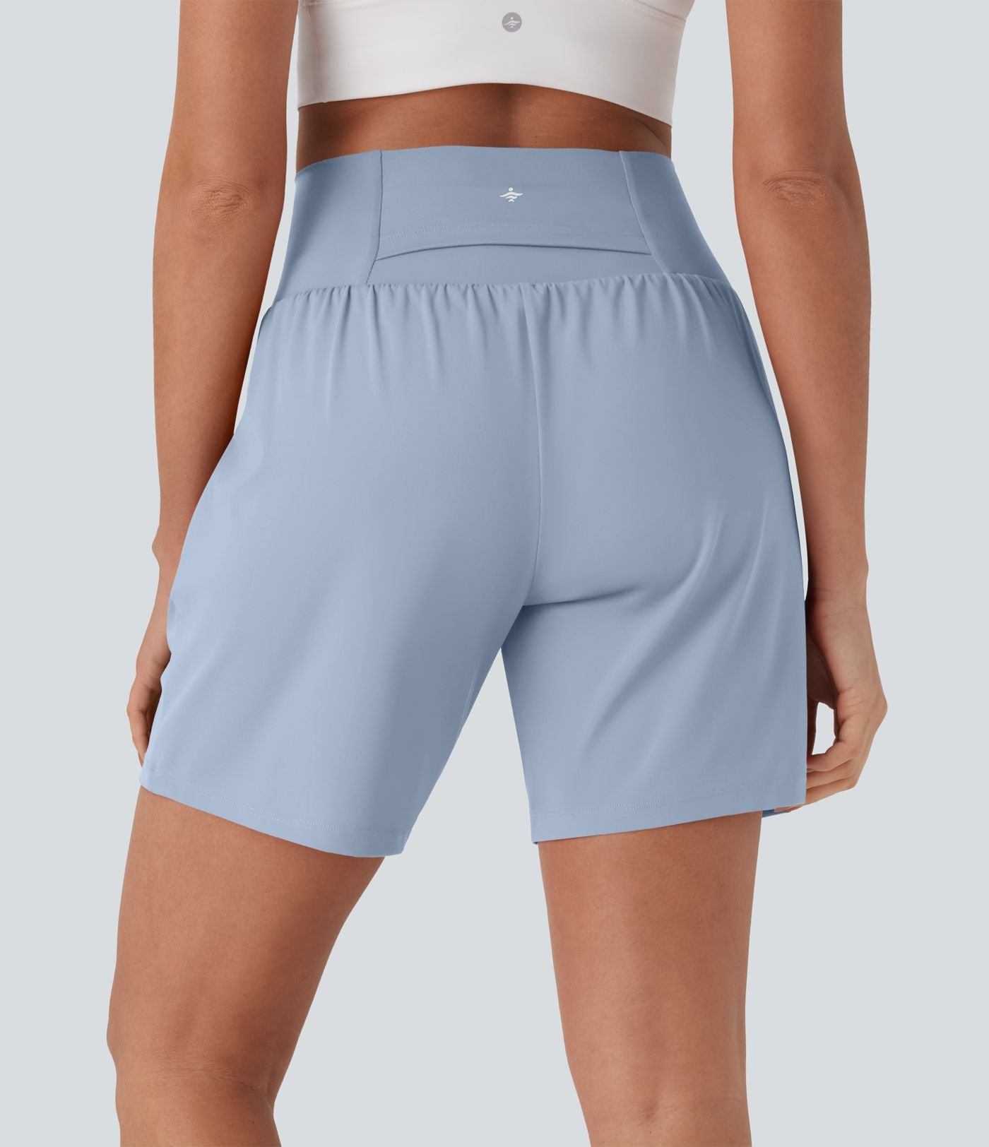 Short de yoga SoftlyZero™ Airy 2-en-1 taille très haute avec poches et effet frais InstantCool 17,5 cm