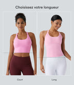 Débardeur yoga SoftlyZero™ Plush à découpes A-D