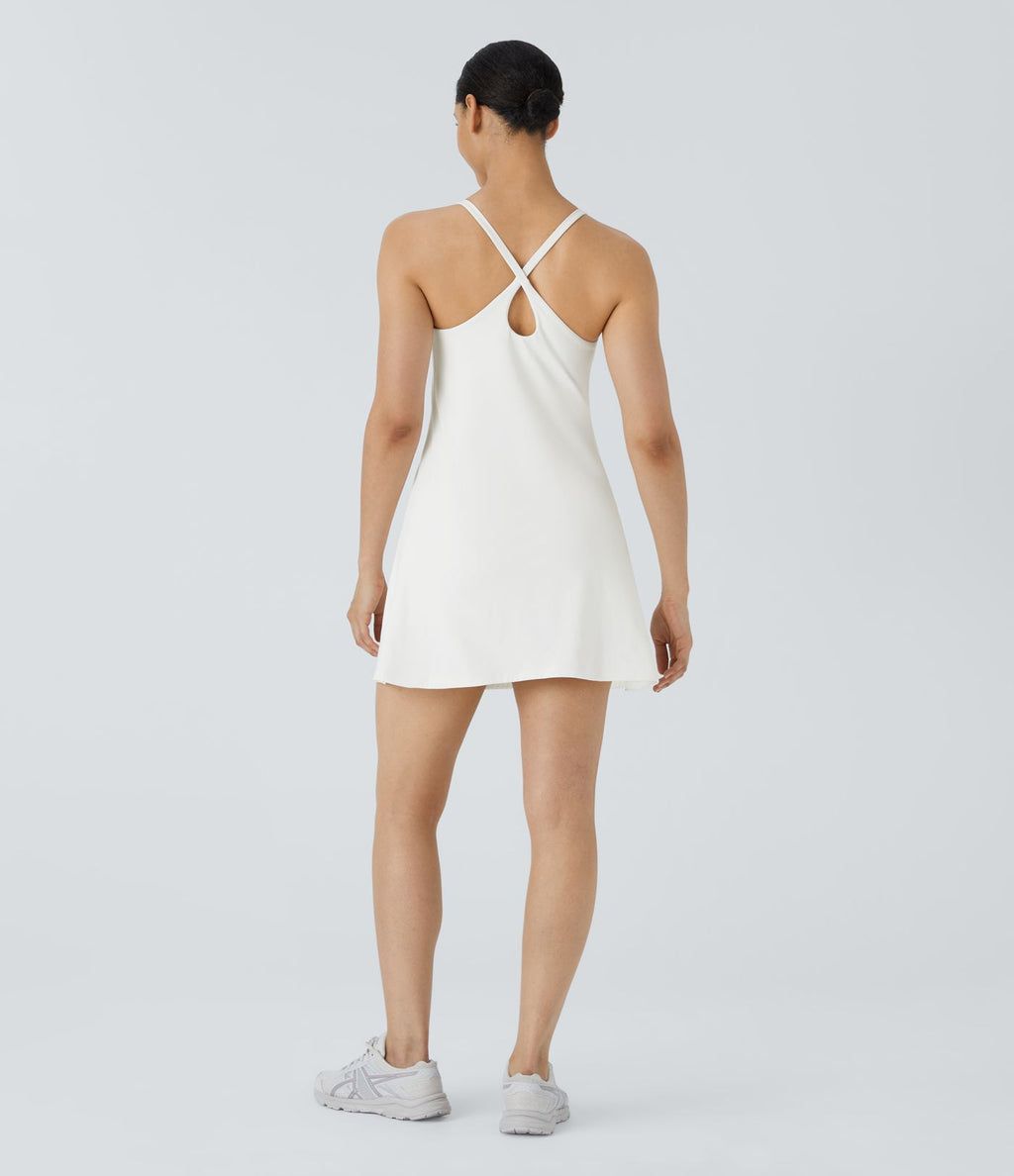 Robe de sport mini 2-en-1 SoftlyZero™ Plush avec poche E-G