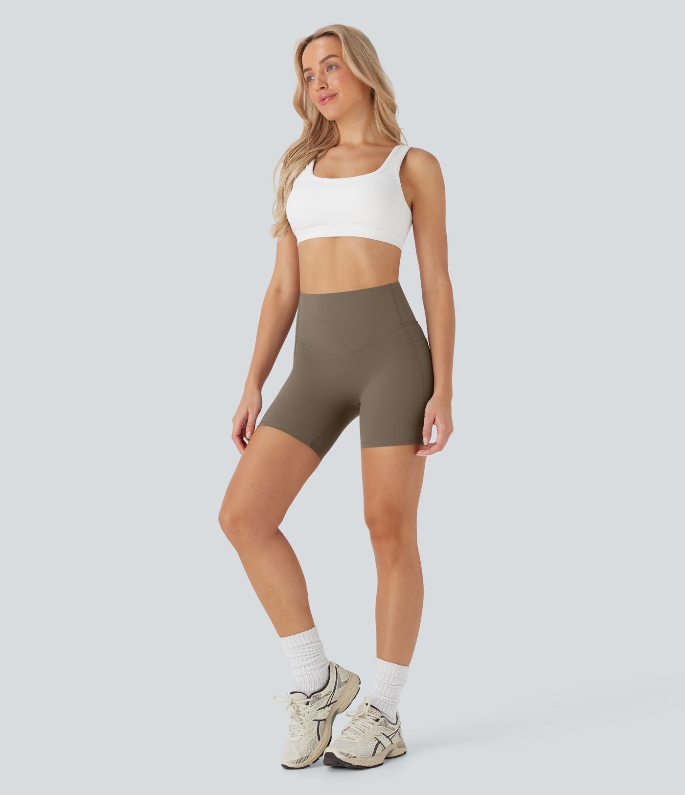 Legging de yoga gainant taille haute avec poches Halara UltraSculpt™