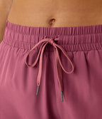 Shorts Running 7,5cm 2 en1 Taille Mi-Haute Cordon de Serrage Empiècement Mesh Contrastant