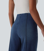 Halara Flex™ Jean large taille haute avec poches