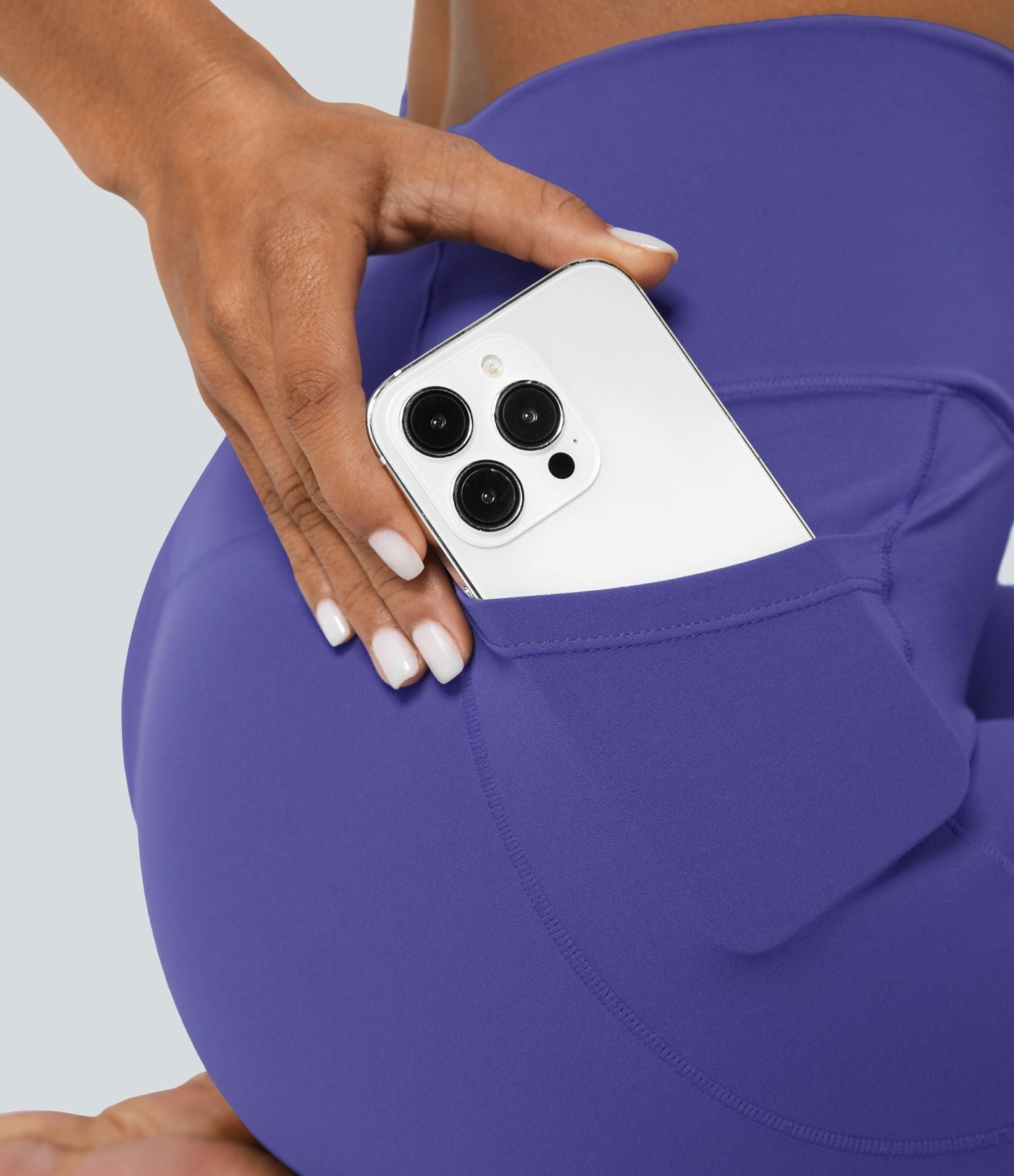 Softlyzero™ Legging Unis Poches Croisées