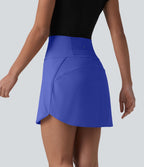 Jupe de golf courte 2-en-1 SoftlyZero™ Airy effet frais InstantCool taille ultra-haute gainant avec ourlet arrondi et poches