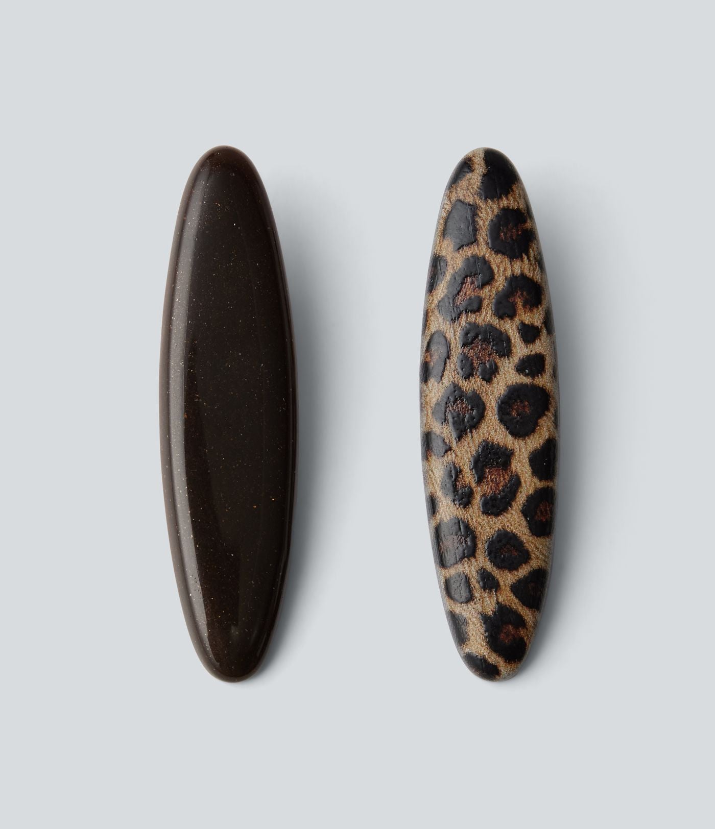 Ensemble de barrettes à cheveux léopard