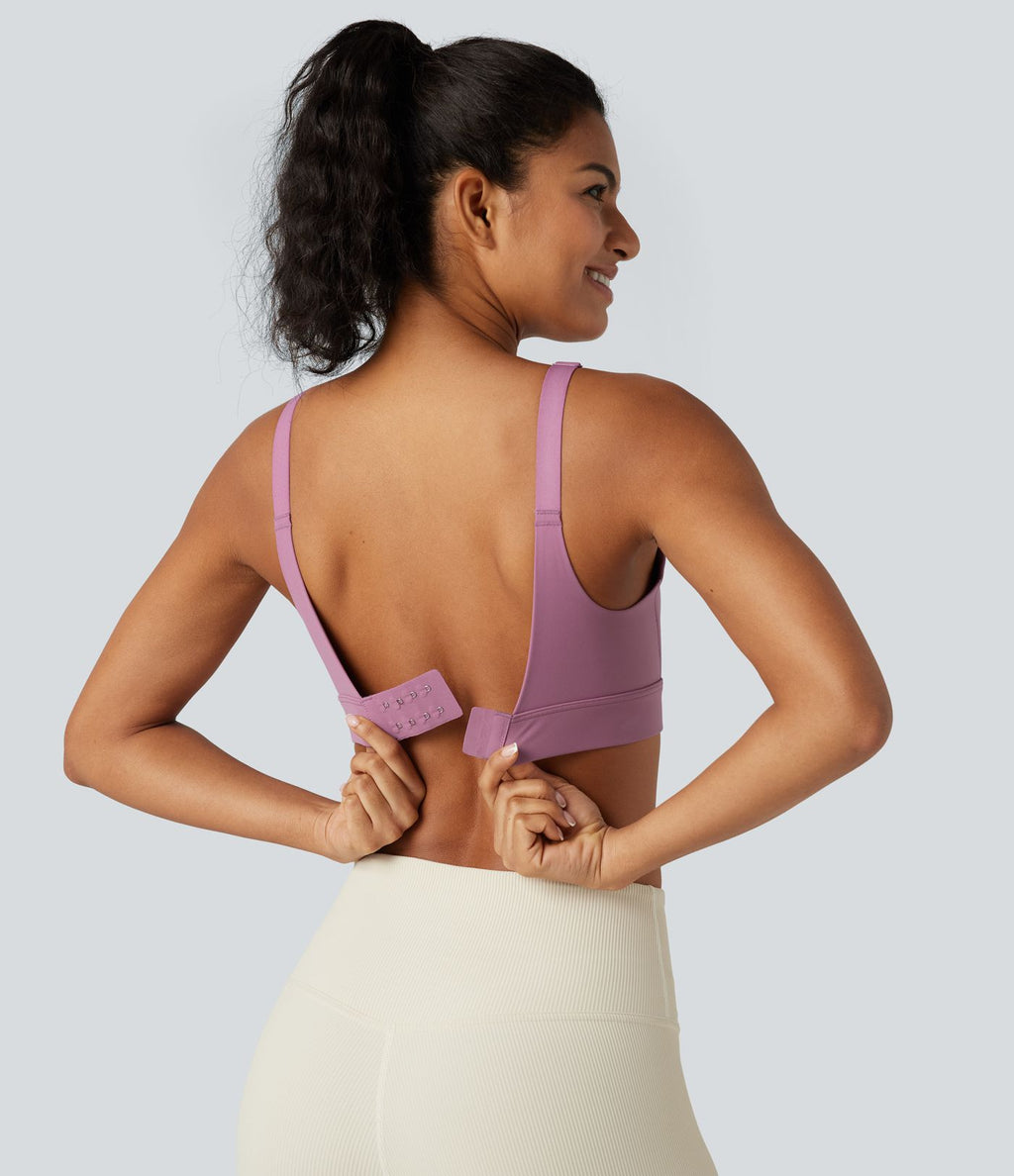 Brassière de sport d'entraînement maintien moyen avec bonnet spacer moulé