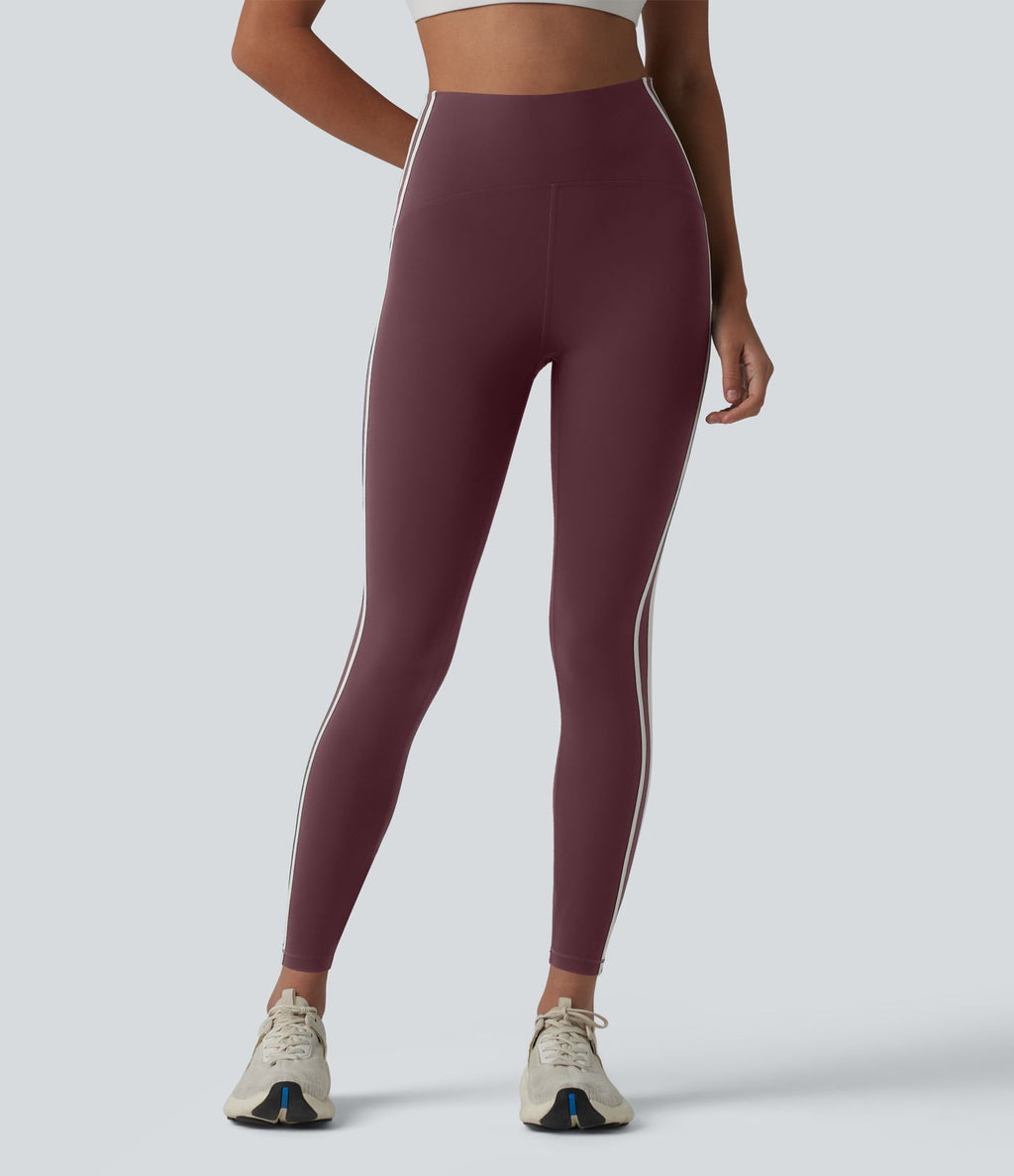 Halara Ultrasculpt™ Legging ventre plat yoga 7/8 taille haute bande latérale