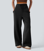 Pantalon casual SpacerTek™ coupe droite taille haute avec cordon de serrage et poches