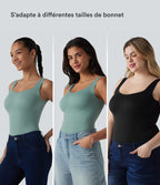 Débardeur casual avec soutien-gorge intégré bonnets B-E