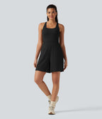 Combishort de sport SoftlyZero™ Airy à encolure U, toucher frais, coussinets amovibles, poches et accès facile Easy Peasy