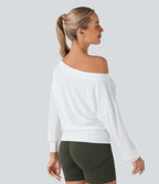 Haut de sport pour yoga asymétrique oversize à effet frais InstantCool et séchage rapide