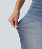 Jean large décontracté Halara Flex™ asymétrique taille mi-haute avec poches