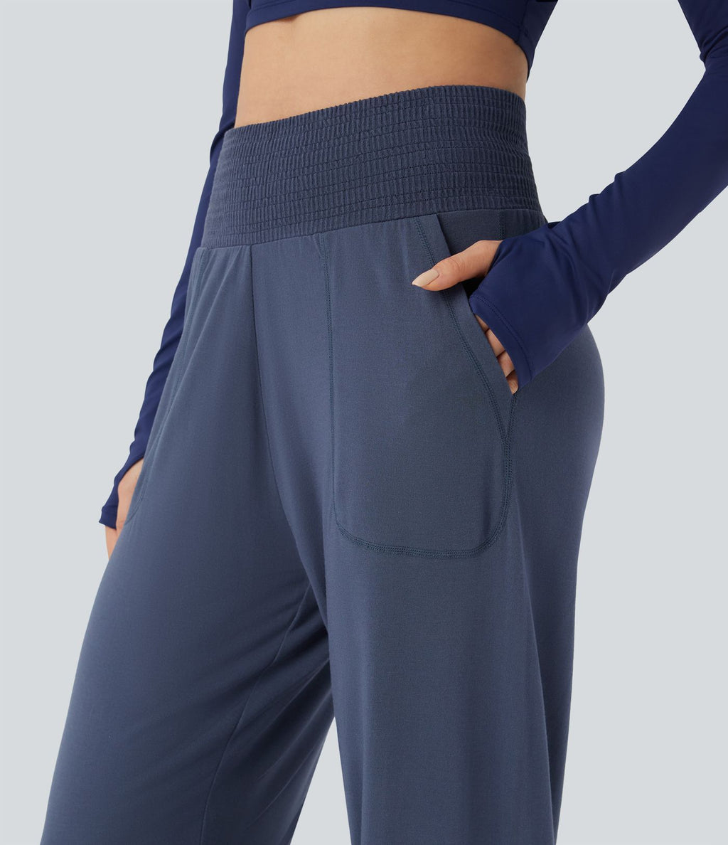 Jogging taille haute sans couture OneForm Seamless Flow avec poches