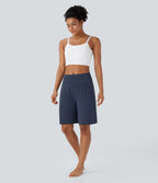 Bermuda SoftlyZero™ Airy de yoga taille haute avec poches multiples et effet frais InstantCool