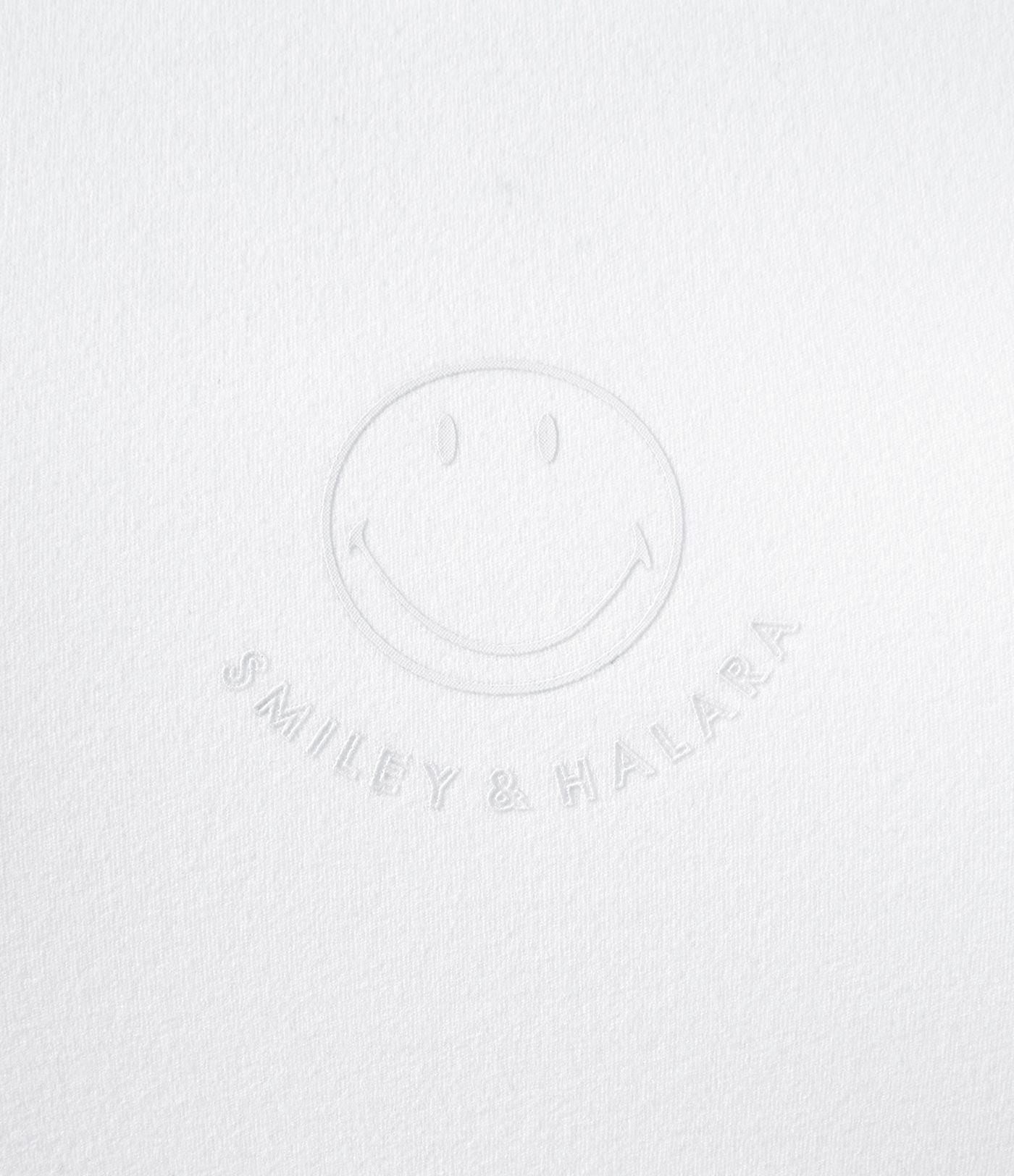 Débardeur de yoga cropped Halara X Smiley® Halara UltraSculpt™ à doubles bretelles dos torsadé ouvert