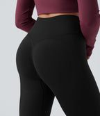 OneForm Seamless Flow Legging 7/8 yoga froncé taille haute croisée