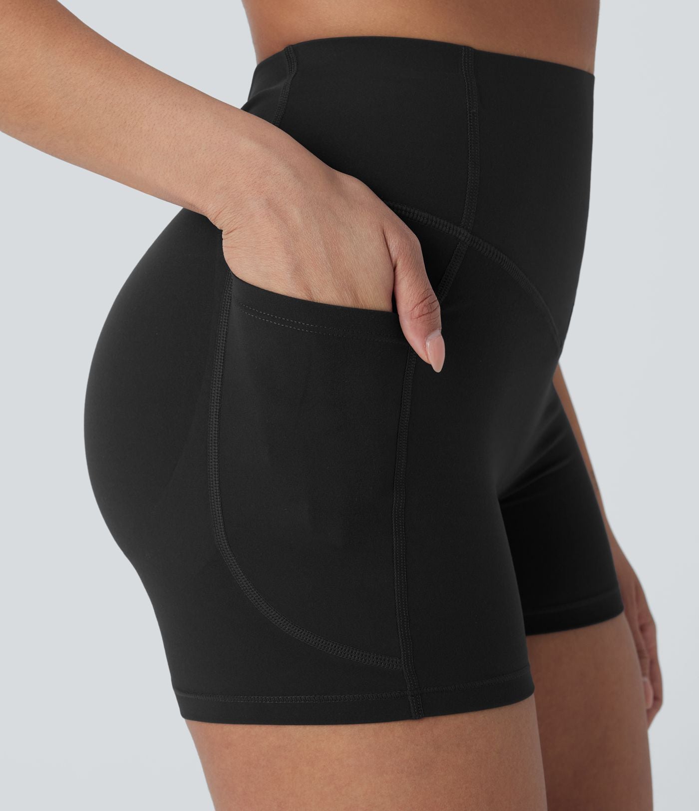 Jogging gainant taille haute avec cordon de serrage intérieur et séchage rapide avec poches Breezeful™