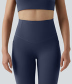 Legging 7/8 de yoga taille haute gainant sculptant anti-roulottage Halara UltraSculpt™ avec poches