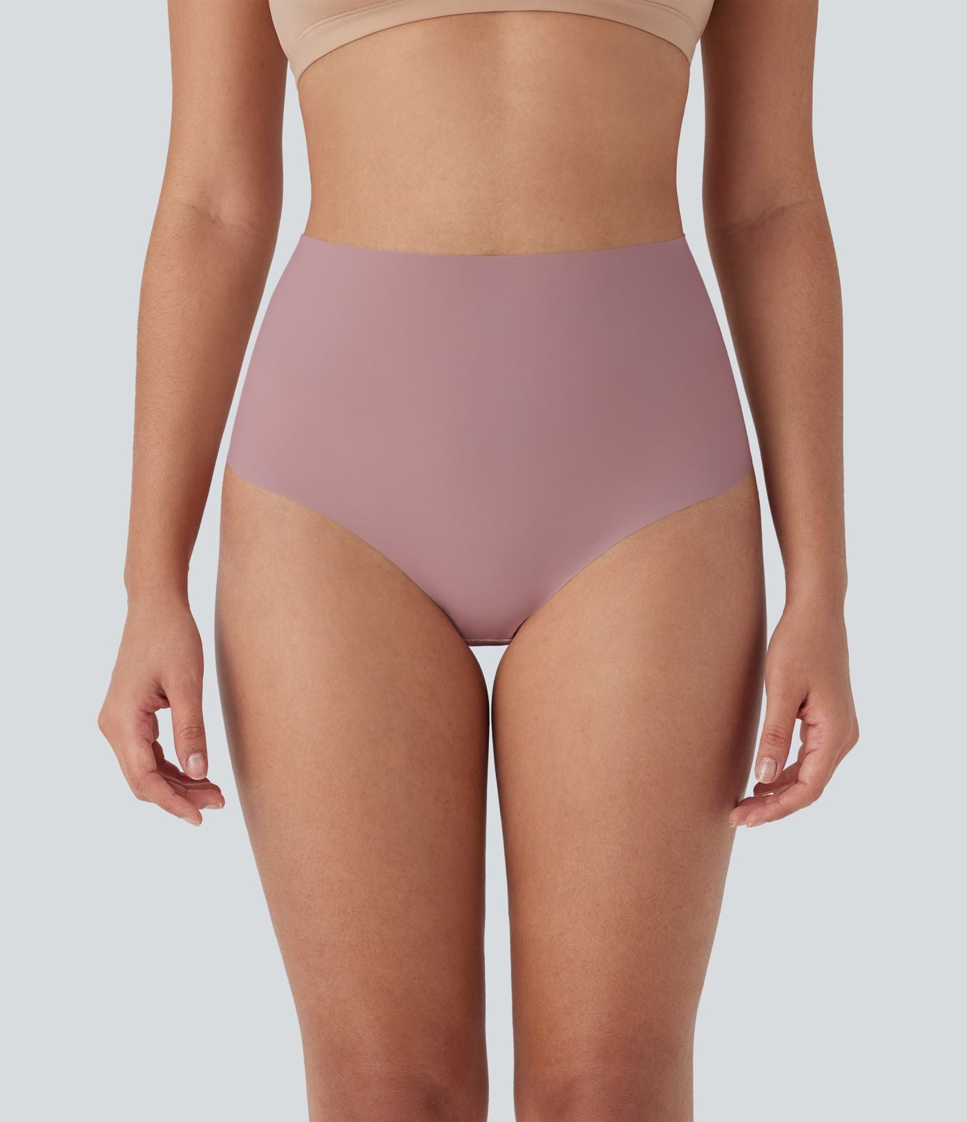 Culotte gainante taille haute de détente douce pour la peau