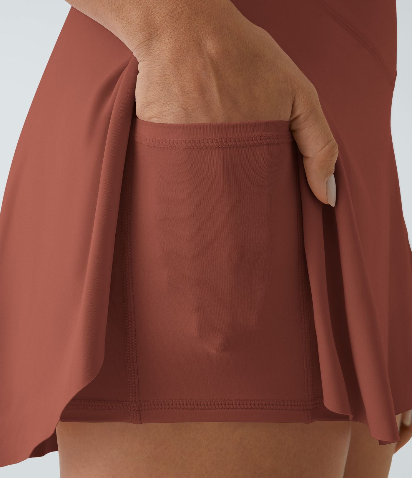 Jupe de tennis SoftlyZero™ Airy 2-en-1 avec poches latérales croisées effet frais InstantCool, Lucid, longueur allongée