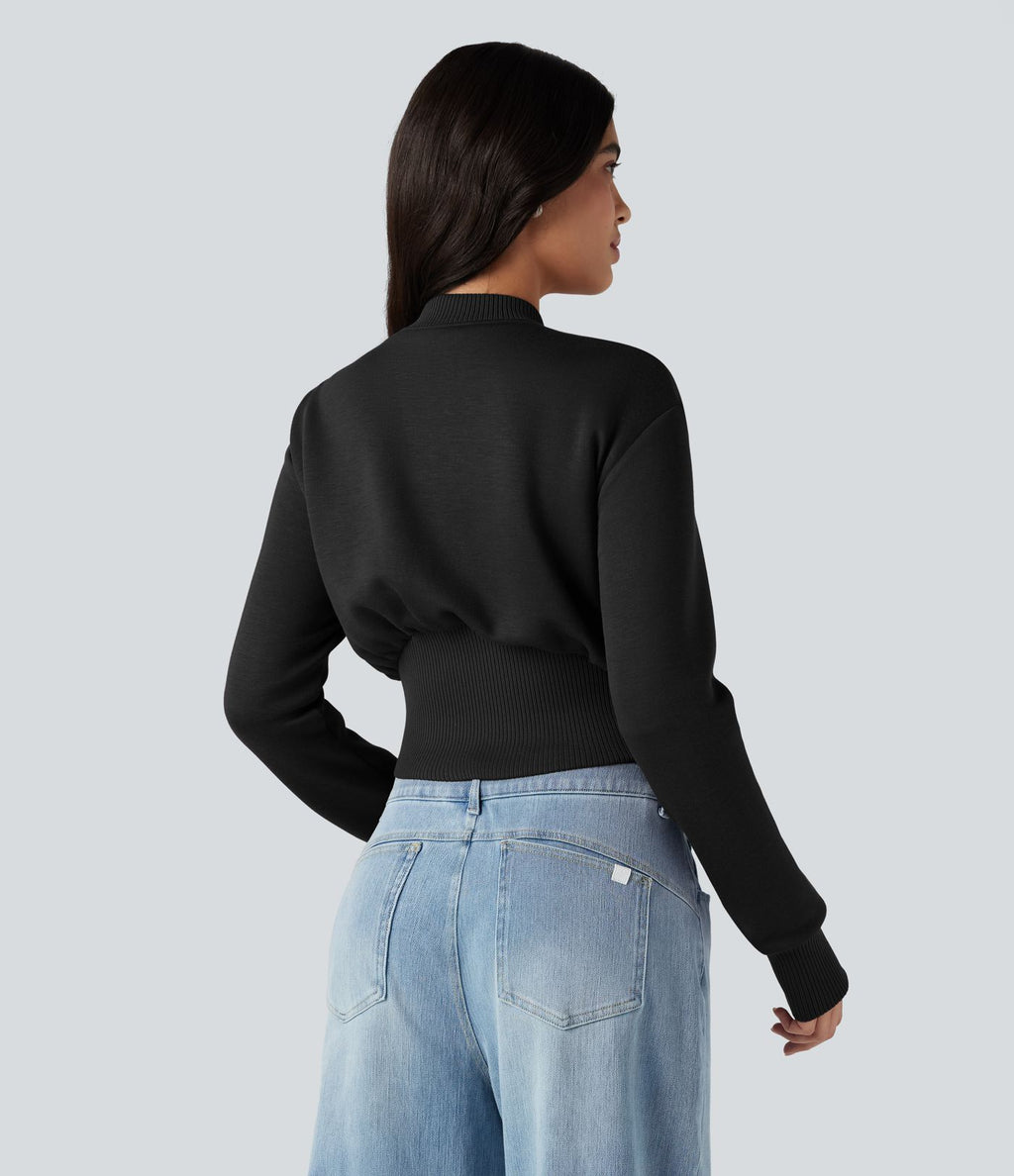 Veste décontractée SpacerTek™ col baseball et manches longues