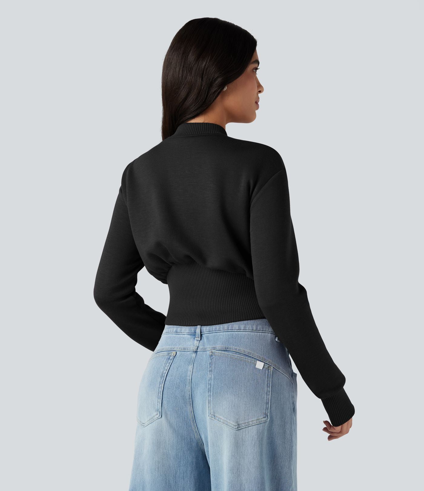 Veste décontractée SpacerTek™ col baseball et manches longues