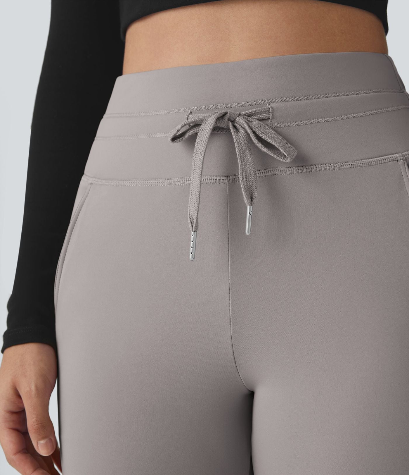 Jogging taille haute Softlyzero™ Plush avec cordon de serrage et poches latérales