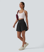 Short de running 2-en-1 taille haute 12,5 cm avec poches