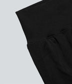 Legging capri yoga taille haute froncé effet push-up sans couture OneForm Seamless Flow