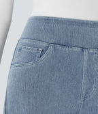 Halara Flex™ Jean Large Travail à Taille Haute Poches Multiples et Tricot Extensible