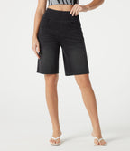 Halara Flex™ Bermuda casual en jean taille haute avec poches