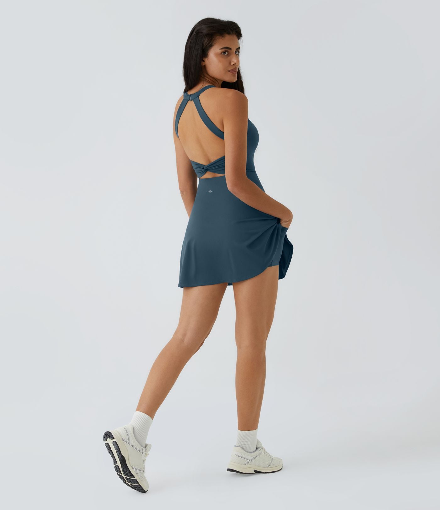 Robe Danse Sport Évasée Torsadée Dos Nu Plus Longue Easy Peasy Édition