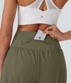 Short de yoga SoftlyZero™ Airy 2-en-1 taille très haute avec poches et effet frais InstantCool 17,5 cm