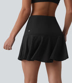 Jupe de tennis mini SoftlyZero™ Airy taille haute à œillets 2-en-1 douce au toucher avec poches, protection solaire UPF50+