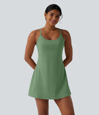 Robe sport SoftlyZero™ Plush ventre plat avec poches – Édition Easy Peasy