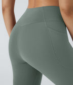 Patitoff™ 2.0 Legging Yoga Résistant Poils d'Animaux Taille Haute Croisée Poches Latérales