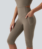 Combinaison moulante dos nu Halara UltraSculpt™ gainante et gainante avec poches - Édition Easy Peezy