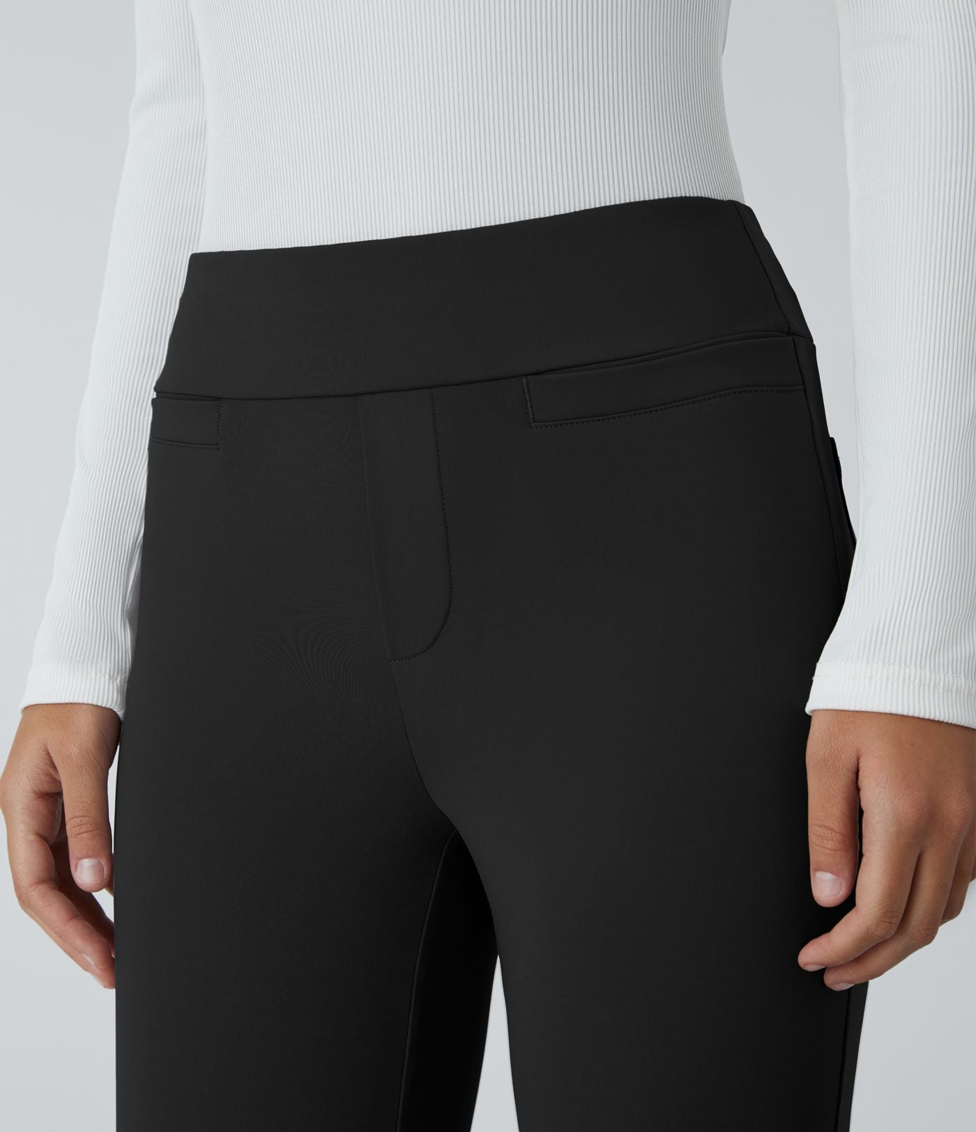 Pantalon tailleur taille moyenne Halara Flex™ avec poches