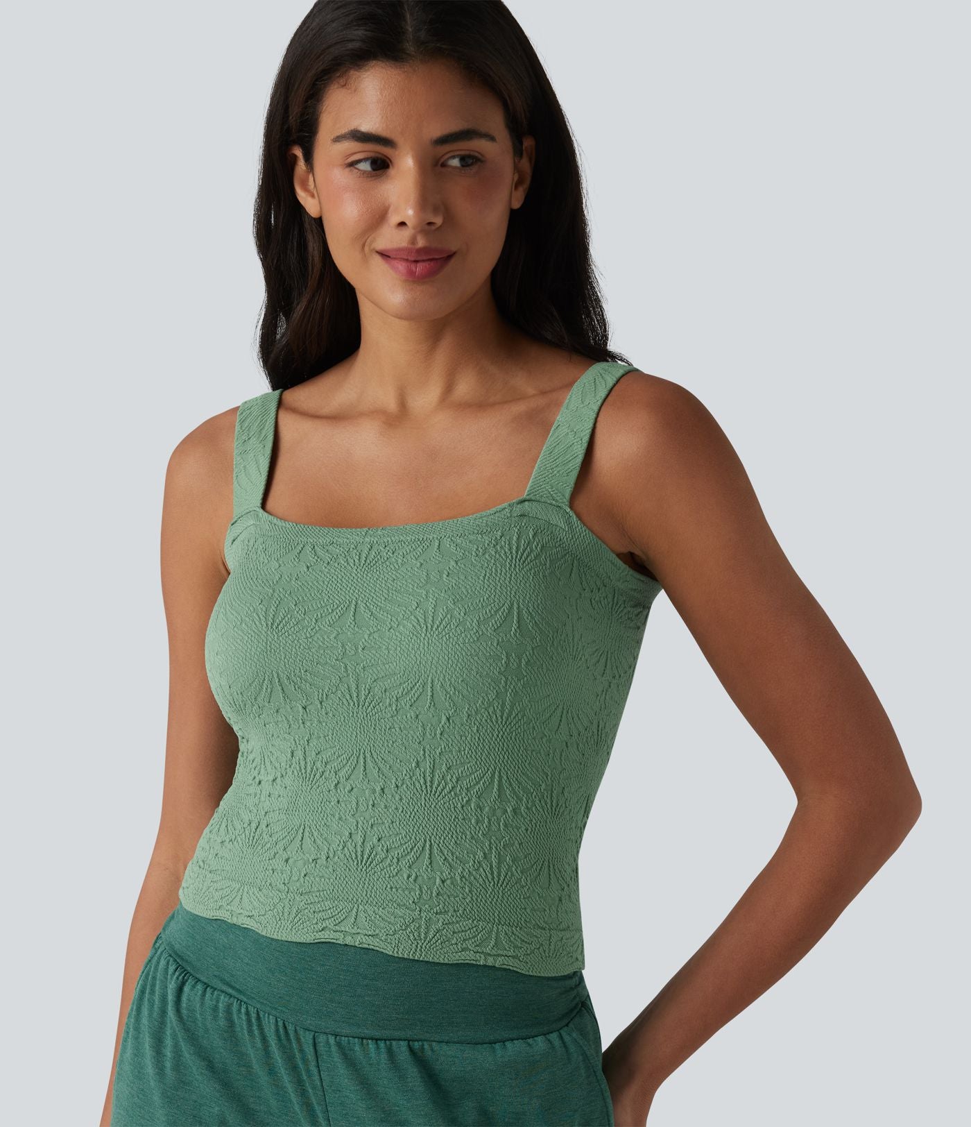Débardeur de yoga OneForm Seamless Flow col carré soutien-gorge intégré