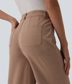 Pantalon tailleur gainant taille haute Halara Flex™ DayStretch avec poches
