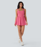 Robe active danse mini 2-en-1 Breezeful™ dos nu avec liens dos séchage rapide et poche latérale - Édition Easy Peasy