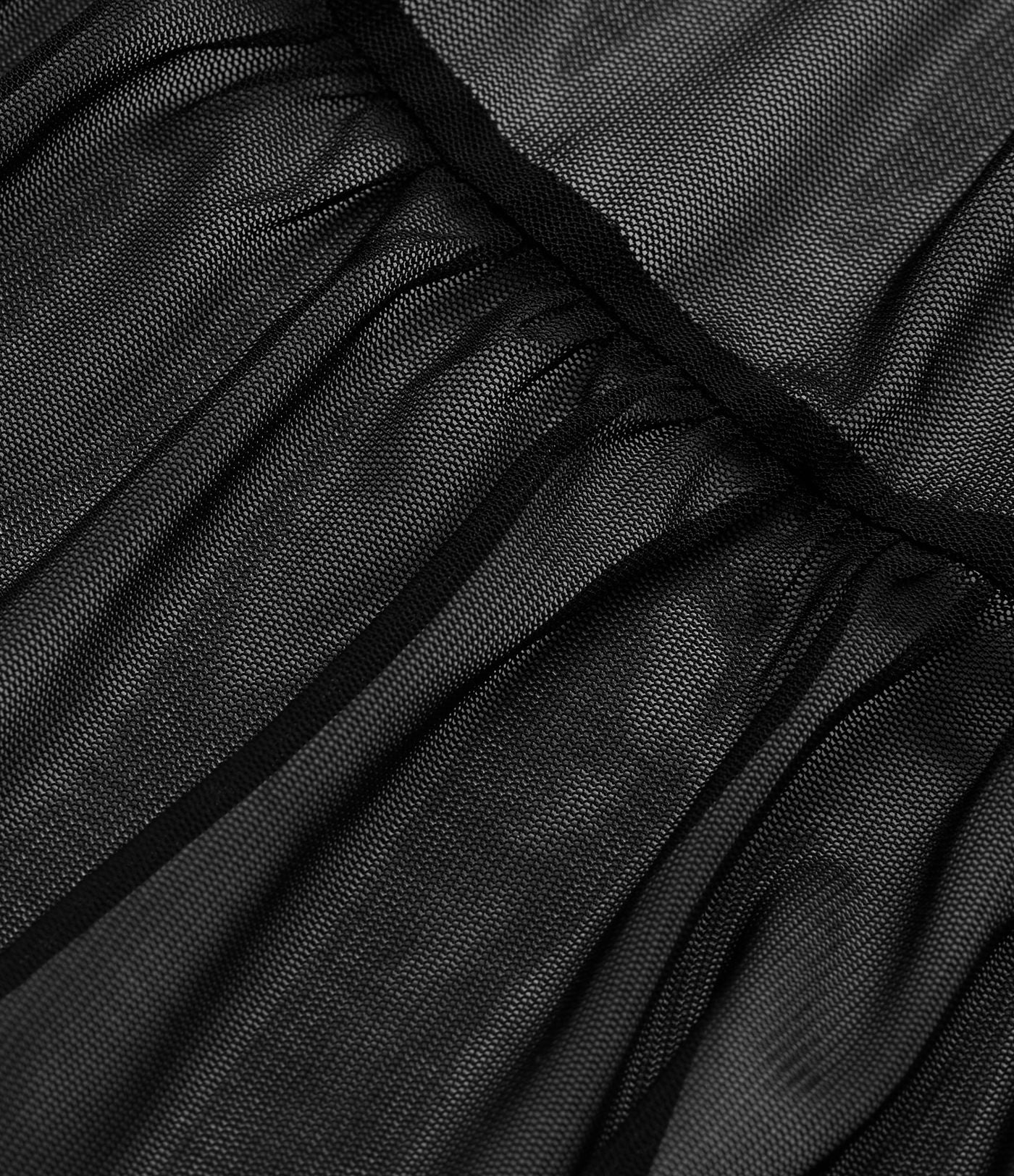 Jupe de tennis courte 2 en 1 fluide à taille haute et croisée avec poches - Longueur courte