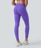 OneForm Seamless Flow Legging 7/8 yoga taille haute gainant et sculptant avec poches