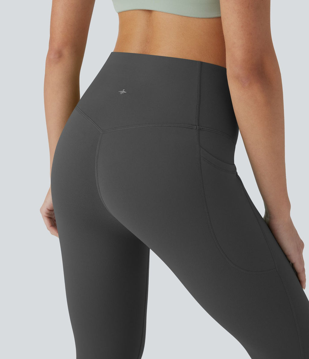 Legging corsaire de yoga gainant taille haute avec poches Halara UltraSculpt™