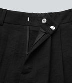 Short décontracté taille haute avec poches