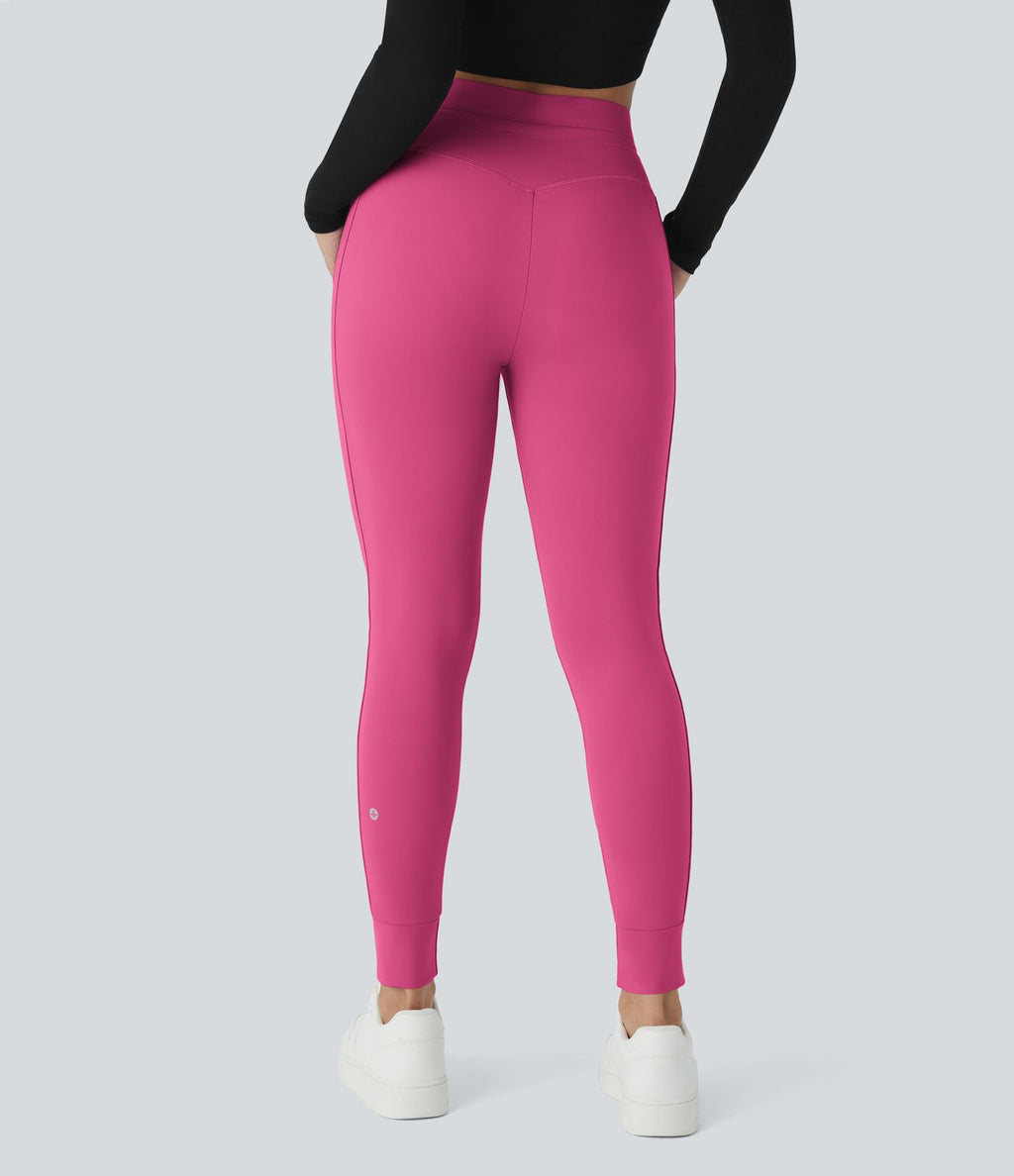 Jogging taille haute Softlyzero™ Plush avec cordon de serrage et poches latérales