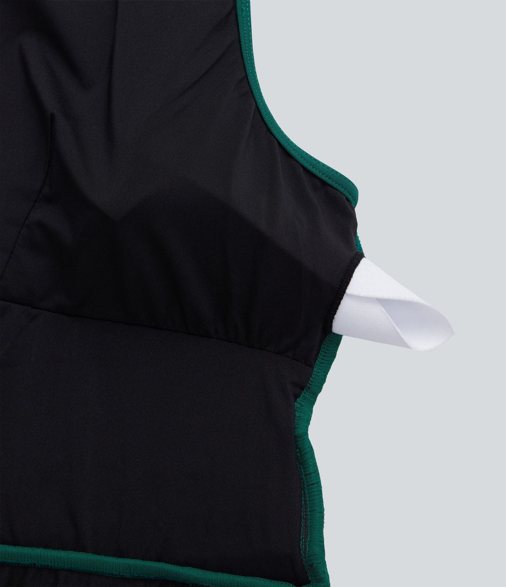 Combinaison grande taille col V sans manches avec poches - Édition Easy Peasy